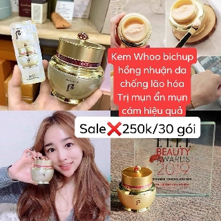 Whoo gói kem dưỡng hồng nhuận da Bichup
