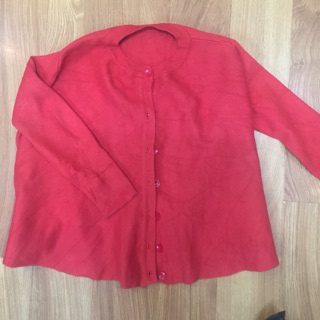Combo 2 áo len đỏ kute >3