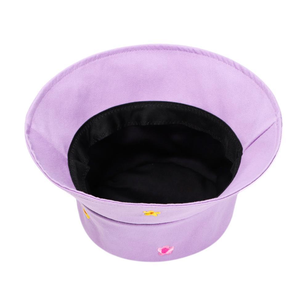 Nón Tai Bèo Chất Liệu Cotton Thoáng Khí Thêu Họa Tiết Xinh Xắn Thời Trang Đi Biển Cho Nữ