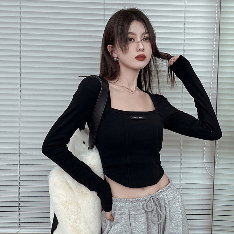 Áo thun COZOKC dài tay đơn giản thời trang