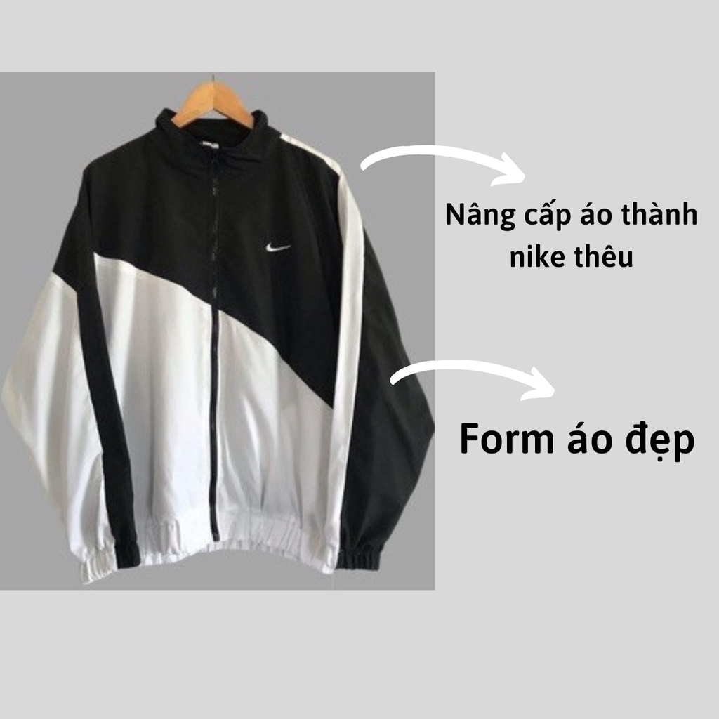 Áo Khoác nike dù Nam Nữ Dù 2 Lớp Vải Cao Cấp / áo khoác dù nam nữ Latizia.vn