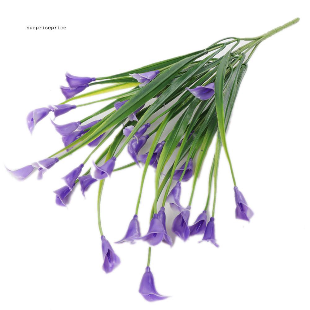 Bó hoa Lily nhân tạo 35 bông trang trí sống động hoa