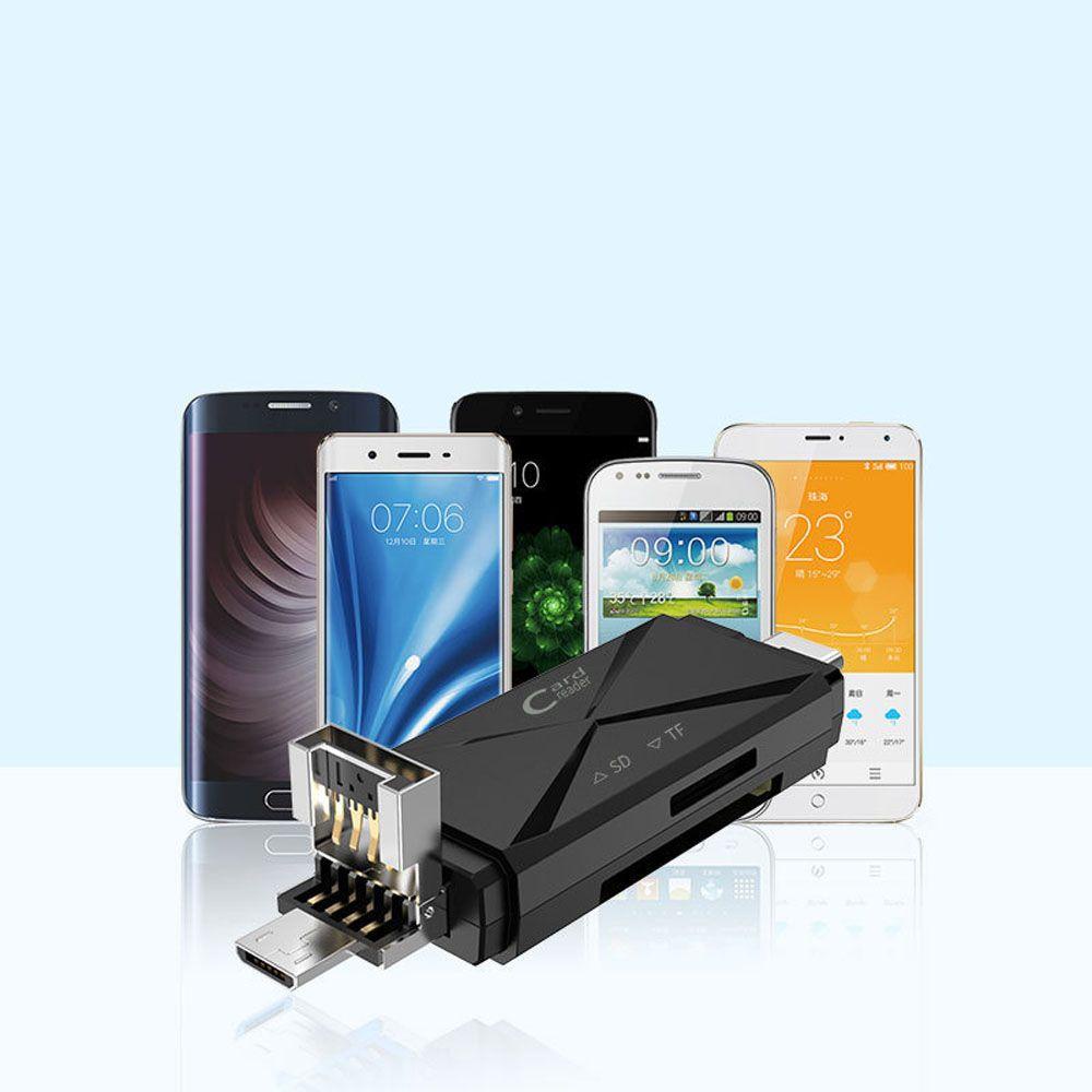 Đầu Đọc Thẻ Nhớ 3 Trong 1 OTG Type C