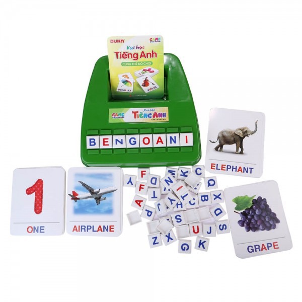 Đồ Chơi Duka: Vui Học Tiếng Anh Cùng Thẻ Đồ Chơi