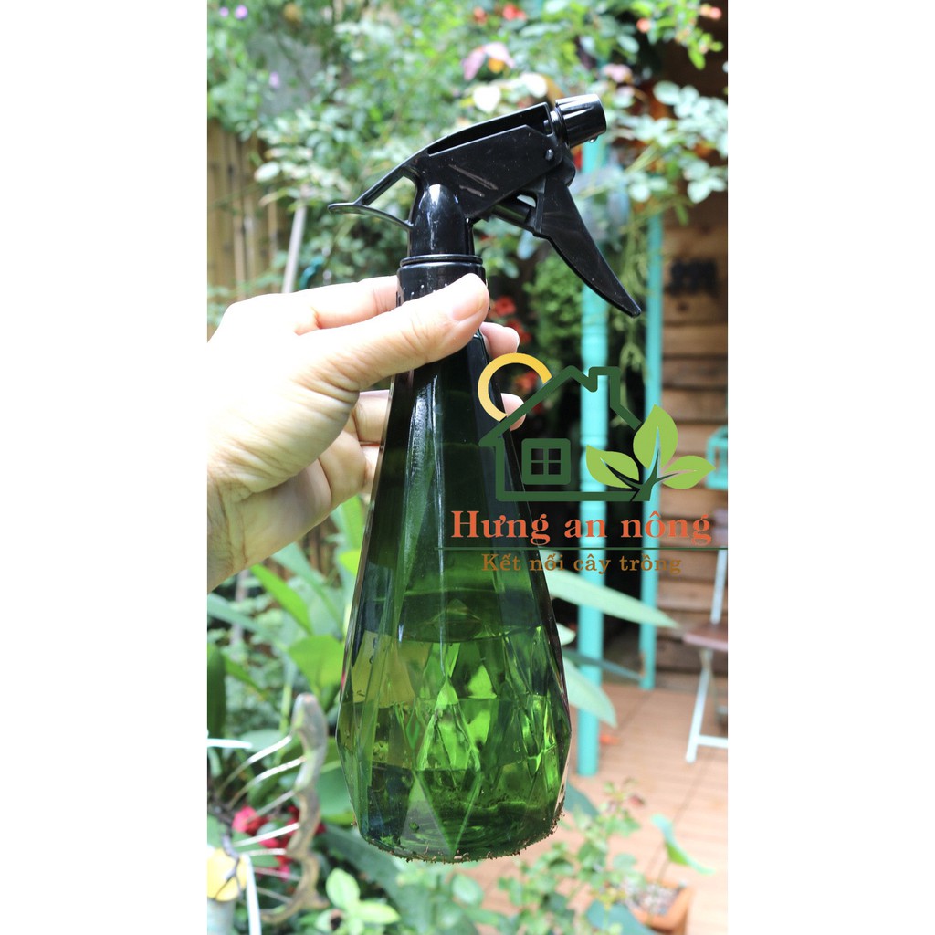 Bình nhựa phun xịt tưới cây cầm tay 500ML/800ML
