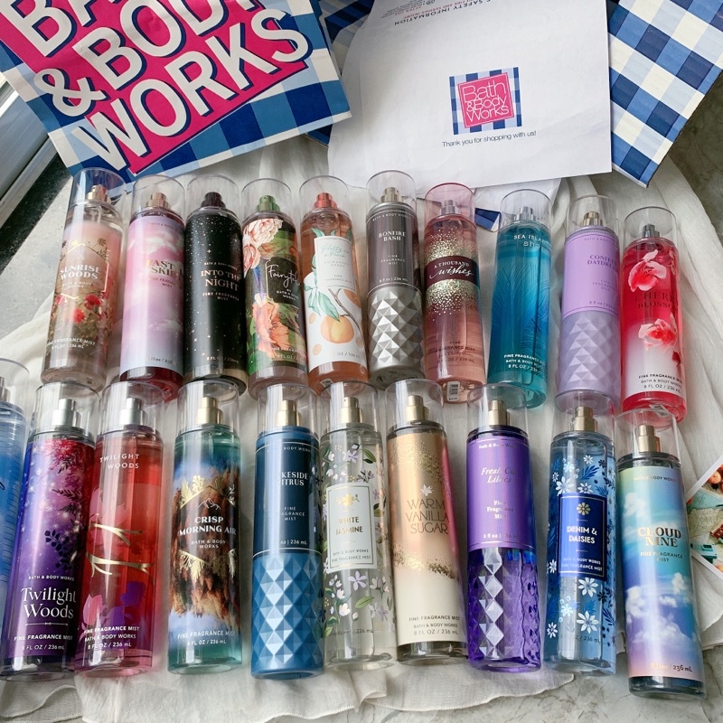 Xịt thơm thoàn thân Bath & Body Works Body Mist 236ml Chính Hãng