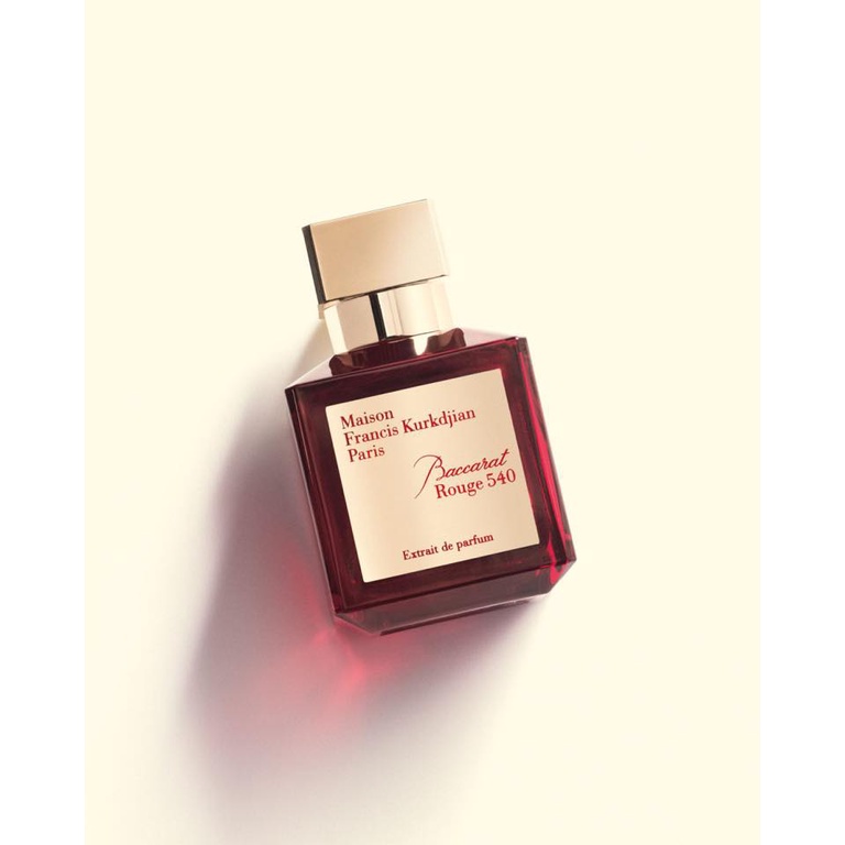 Nước Hoa nam nữ Maison Francis Kurkdjian Baccarat Rouge 540 Extrait De Parfum 70ml thơm lâu