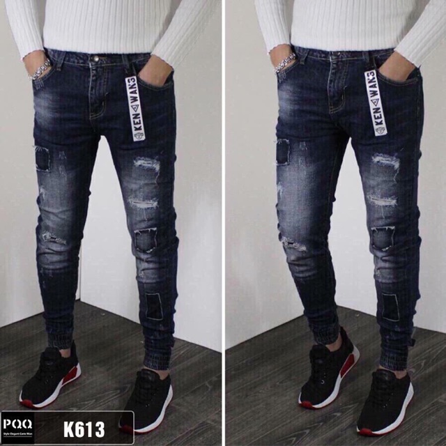 Quần jean nam ống côn cao cấp tcs ms004