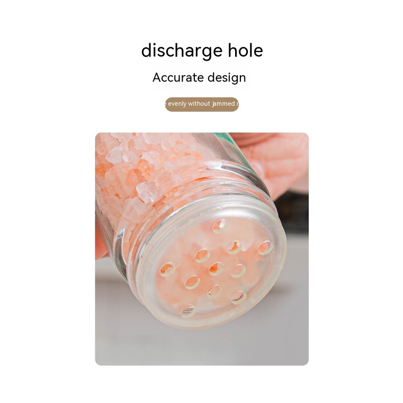 Hộp Thủy Tinh Đựng Gia Vị 18 Ngăn Có Bánh Xe Xoay Tiện Dụng