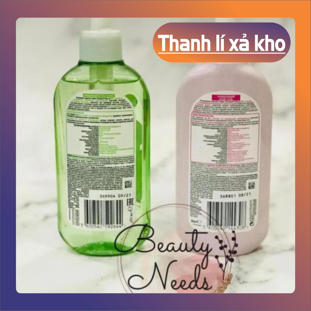 ( HÀNG NGA) GEL RỬA MẶT GARNIER SKIN NATURALS