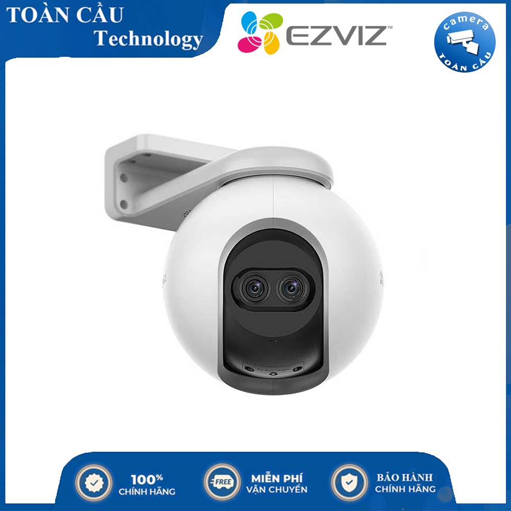 Camera IP WIFI EZVIZ C8PF 2.0MP Full HD 2MP - Xoay Thông Minh 360 độ - Phát Hiện Cảnh Báo Người Dùng