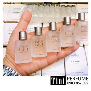 Nước hoa mini gio trắng 5ml không hộp giá sỉ