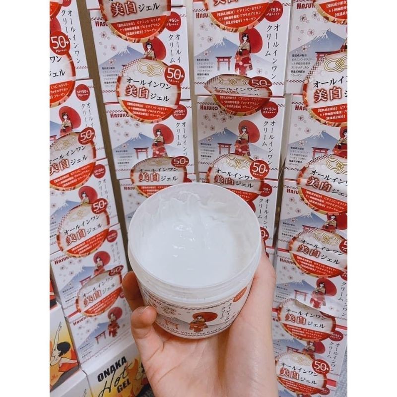 KEM Ủ TRẮNG TOÀN THÂN SẠCH SÂU HASUKO NHẬT BẢN