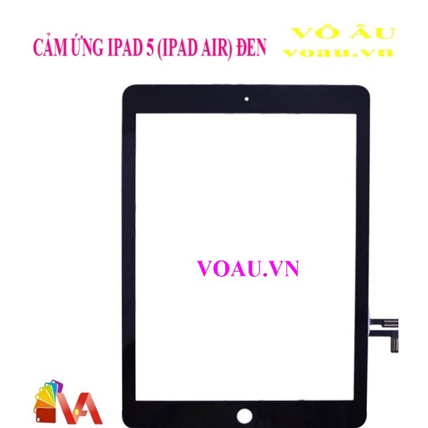 KÍNH CẢM ỨNG IPAD 5 MÀU ĐEN, ZIN, ĐẸP, CHẤT LƯỢNG