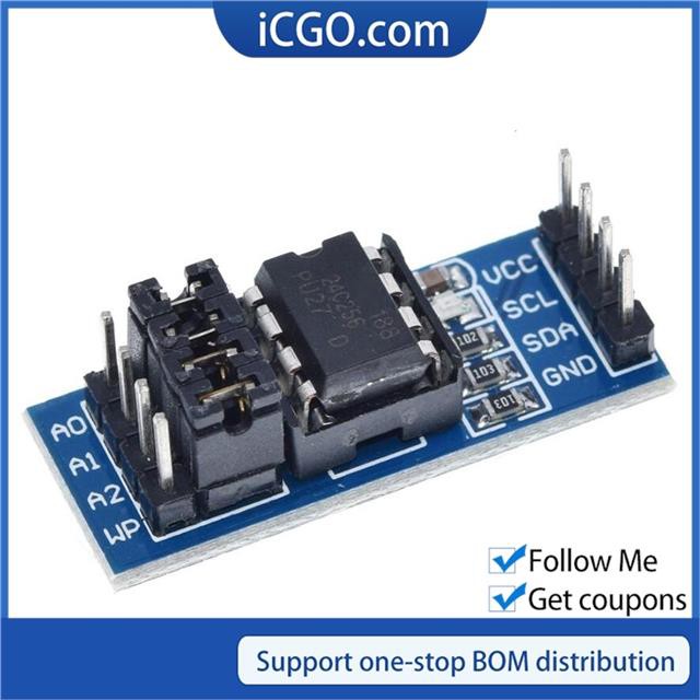 Mô-đun bộ nhớ EEPROM giao diện AT24C256 24C256 mới cho arduino