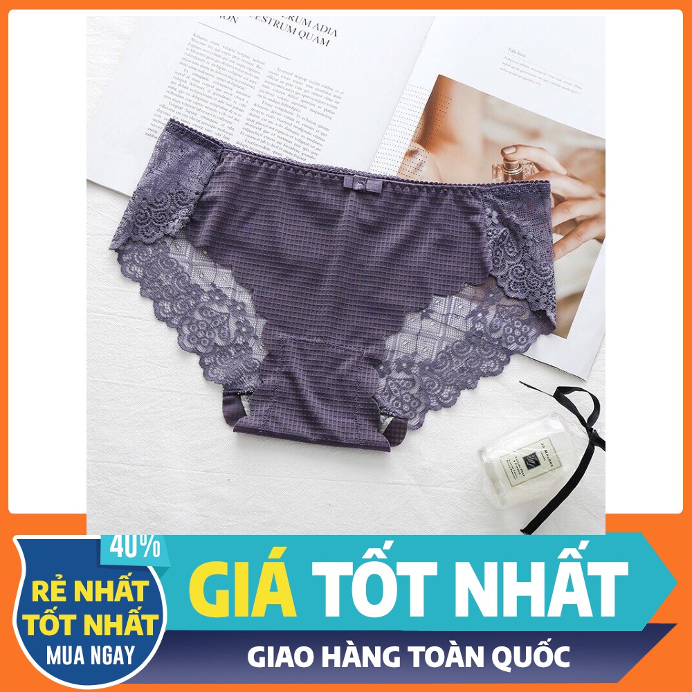 Quần Lót nữ Combo 10 chiếc Quần lót su phối ren mềm mại siêu đẹp 2212