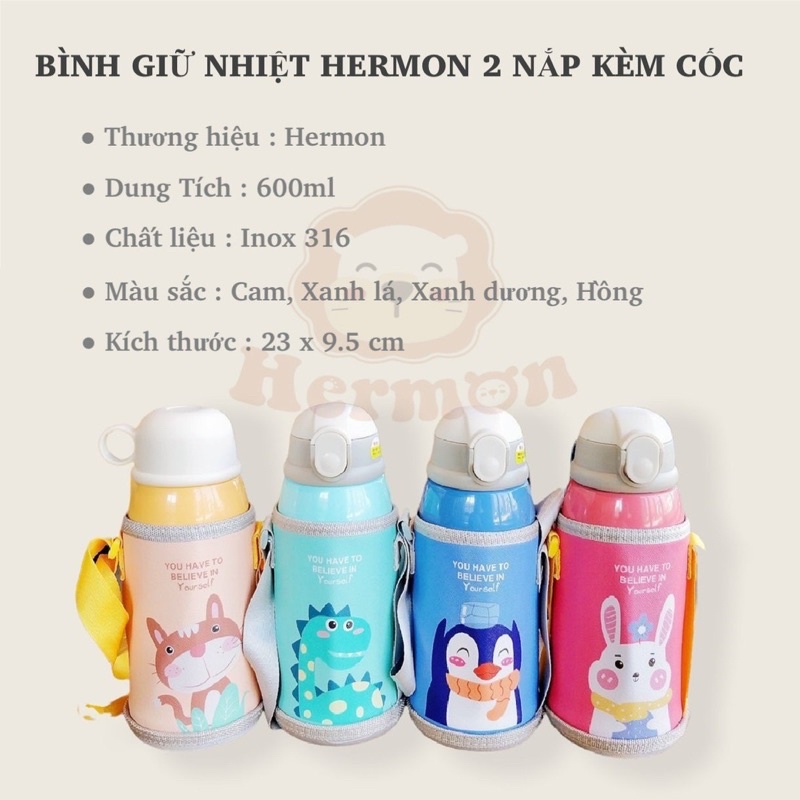 Bình nước giữ nhiệt Hermon