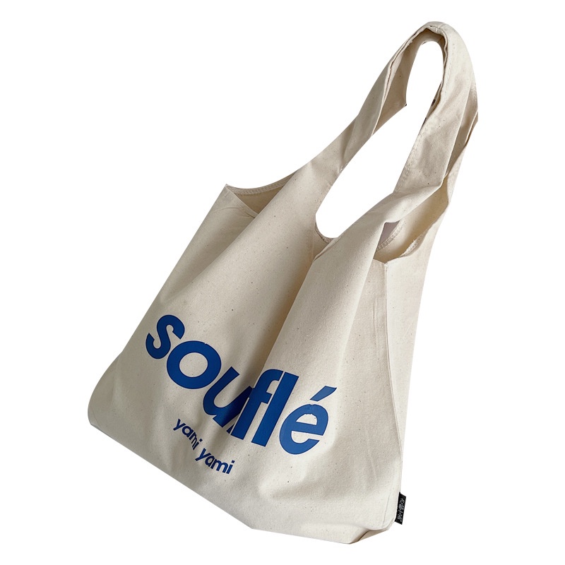 Túi Xách Canvas Cỡ Lớn In Chữ Phong Cách Bắc Âu Thời Trang Mùa Hè