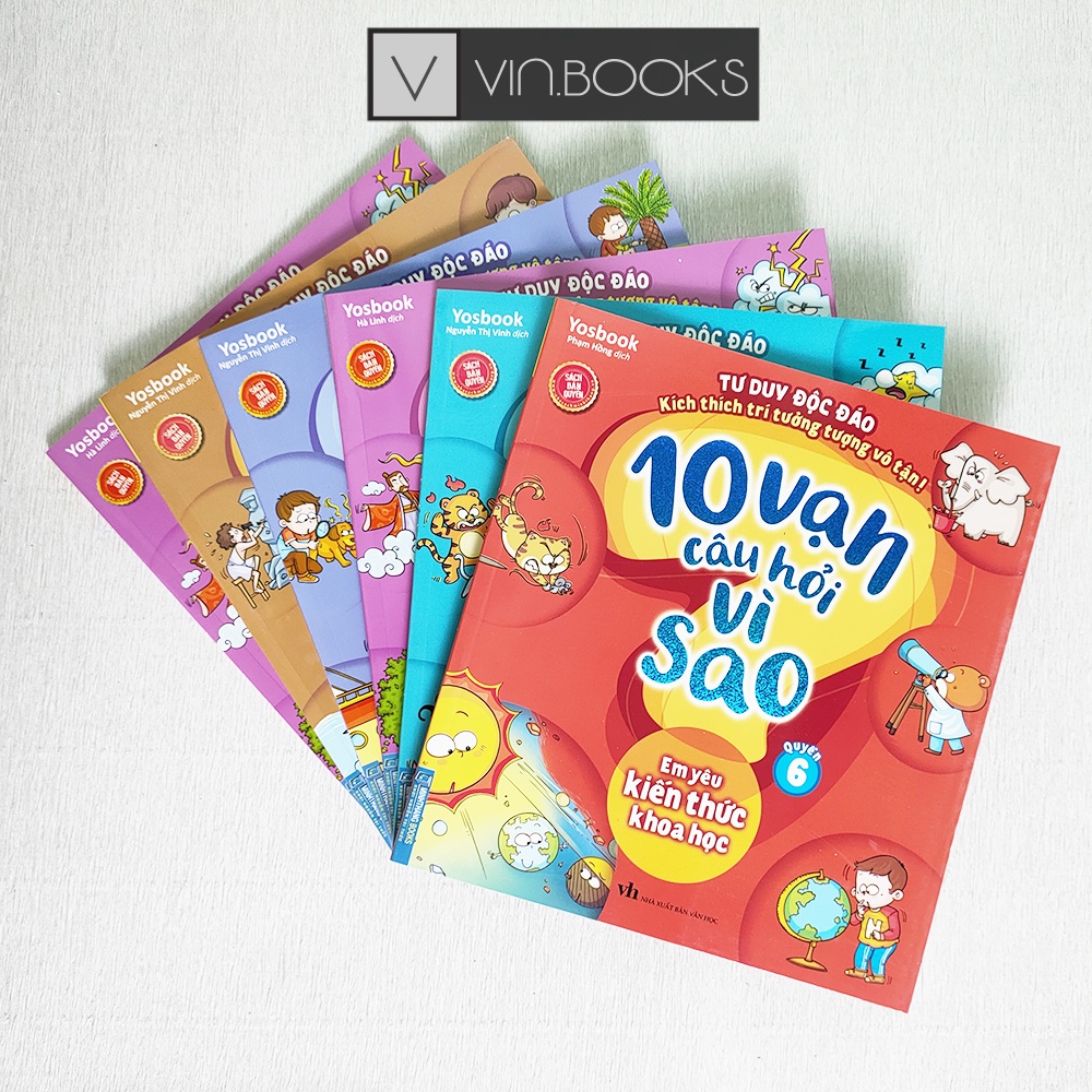 Sách 10 Vạn Câu Hỏi Vì Sao Combo 6 Quyển