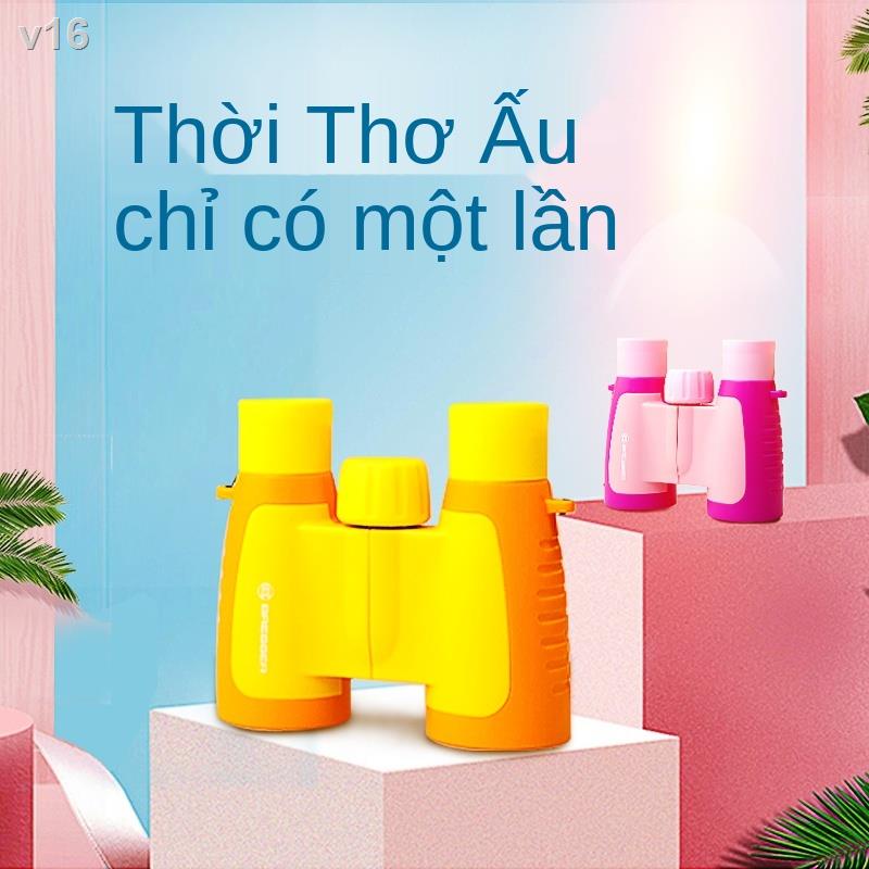 ✆✸Kính ống nhòm Bresser của Đức đồ chơi giáo dục cầm tay mini HD đặc biệt dành cho trẻ em và học sinh