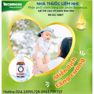 Vitamin bao kép BioAmicus D3 K2-MK7
