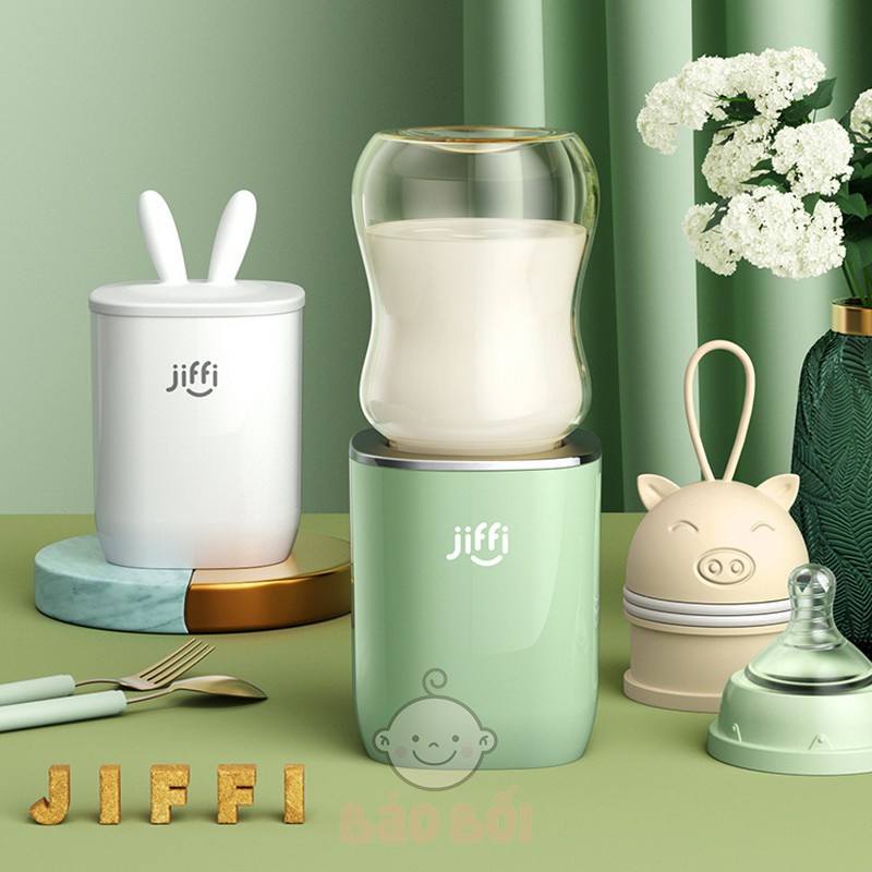 Máy hâm sữa JIFFI cầm tay không dây mini, JIFFI hâm bình sữa Warmer X 3.0