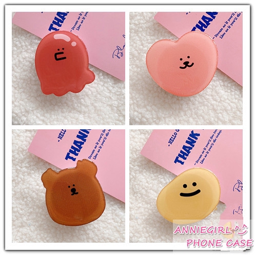 Đệm đỡ điện thoại thiết kế đệm khí hình hoạt hình vui nhộn thông dụng có thể gấp gọn | BigBuy360 - bigbuy360.vn