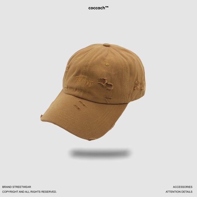 Mũ cap nam nữ cao cấp thêu chữ Mucap208 by COCCACH