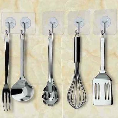 Combo 10 móc treo đồ dán tường siêu dính siêu chịu lực