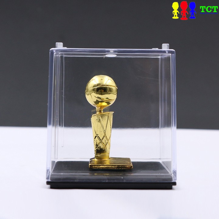 Móc khóa mô hình cup bóng rổ NBA cao cấp