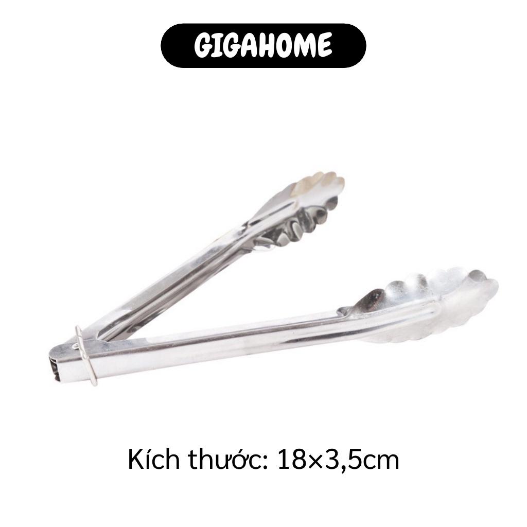 Kẹp Gắp Thức Ăn GIGAHOME Kẹp Gắp Đá, Đồ Nướng, Thực Phẩm Nóng, Lạnh Bằng Inox Không Gỉ 9477