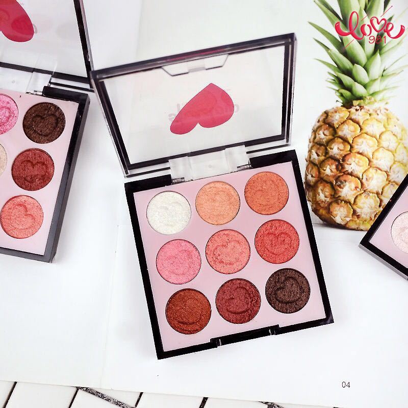 (hàng Mới Về) Bảng Phấn Mắt Chín Màu Lấp Lánh Trang Điểm Nổi Bật | BigBuy360 - bigbuy360.vn