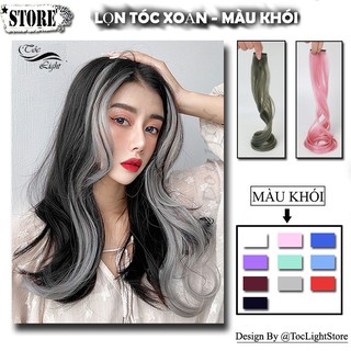 [SẴN KẸP CHÂN TÓC] Kẹp line tóc giả XOĂN 7 sắc màu KỶ YẾU, Đi sự kiện, đi chơi, Quay tik tok, đi học cho NÀNG ..><