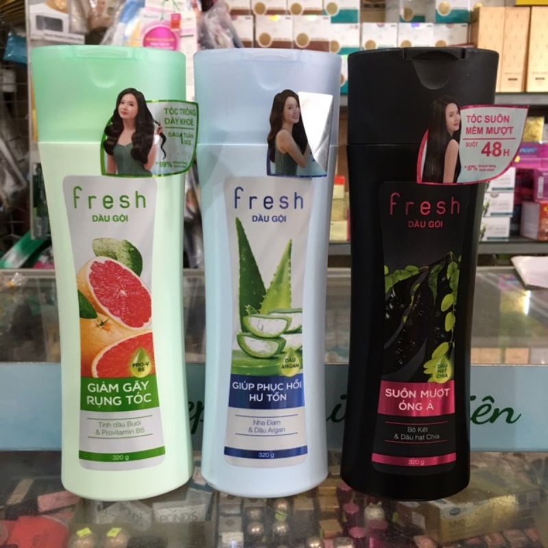 Dầu gội Fresh đủ màu 320g.