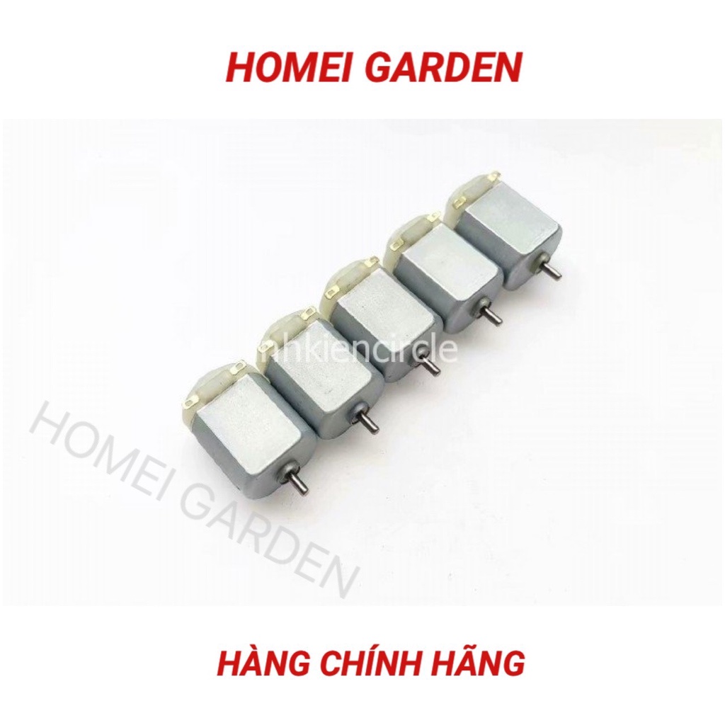 5 cái motor 130 có chổi than điện áp 3V - 6V. tốc độ 6000 - 12000 RPM hàng thương hiệu lớn - D0004-5