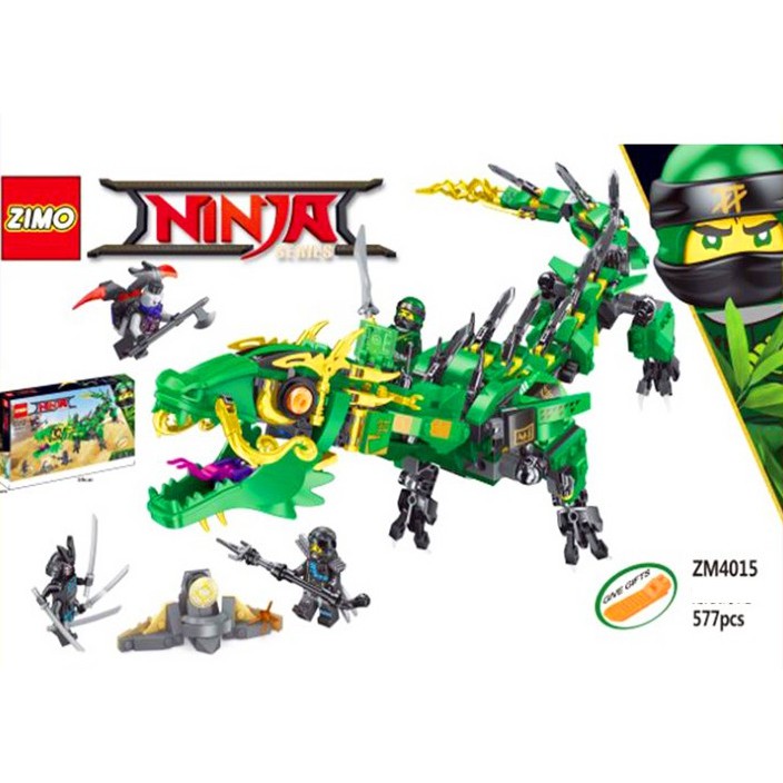 Lego Ninjago Rồng Vàng Siêu Hạng. Chiến Bình Rồng Vàng. Đồ chơi xếp hình cho bé trai hàng đẹp