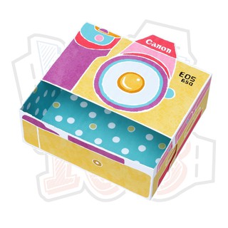Mô hình giấy máy ảnh Camera Type EOS650