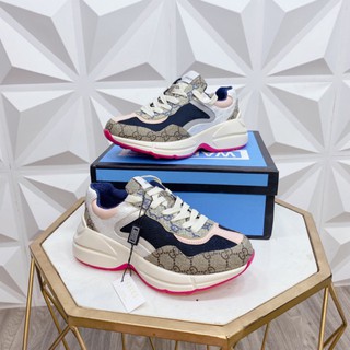 Giày thể thao sneaker gucci đế hồng spsl fullbox