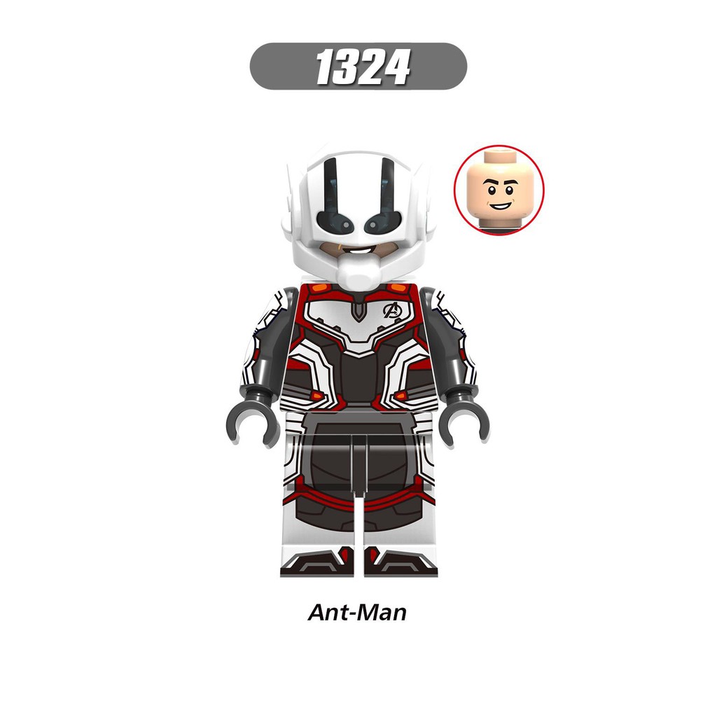 Minifigures Endgame Các Nhân Vật Siêu Anh Hùng Mark85 Iron Man MK85 Ant-Man War Machine X0265