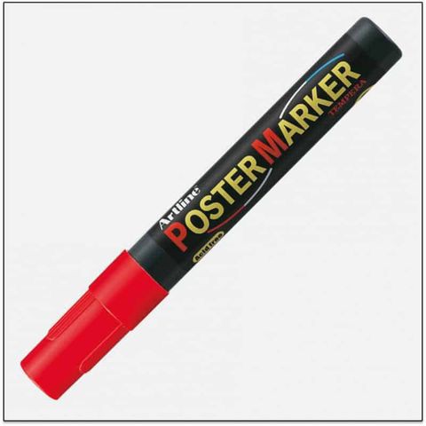 Bút marker viết vẽ lên kính Artline EPP-4 - Màu đỏ (Red)