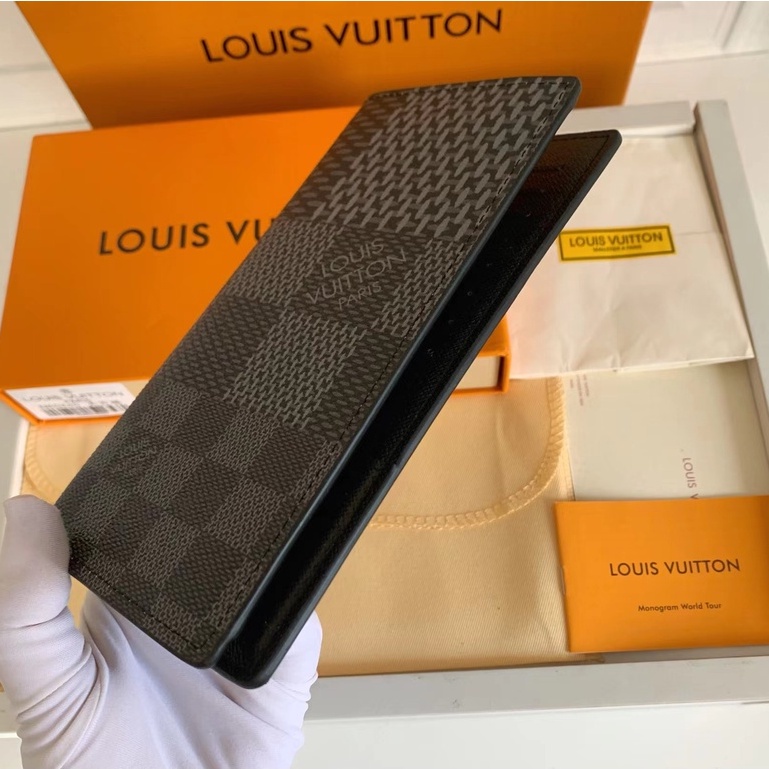Sẵn sàng giao hàng 100% nguyên bản Ví dài nam Louis Vuitton LV mới có hộp N60440