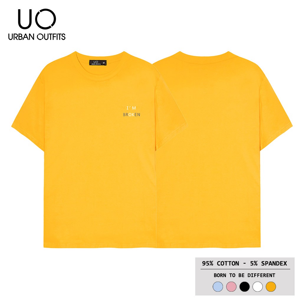 Áo Thun Tay Ngắn Nam Nữ URBAN OUTFITS In Im Broken ATR19 Form Suông Thun Cotton 4 Chiều Local Brand | BigBuy360 - bigbuy360.vn