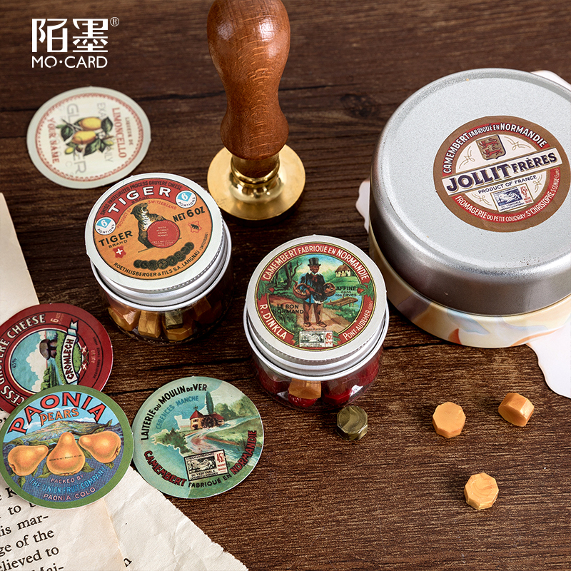 Hộp 45 miếng dán thiết kế dễ thương trang trí sổ tay