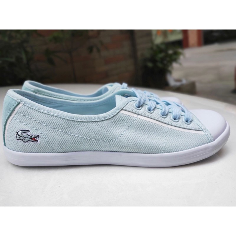 Giày vải nữ bản đơn giản dễ phối đồ lacoste