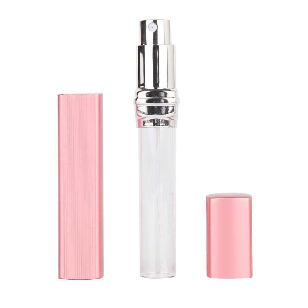 Bình Xịt Rỗng Bằng Nhôm Kẻ Sọc Dọc Màu Trơn Đa Năng Dễ Thương