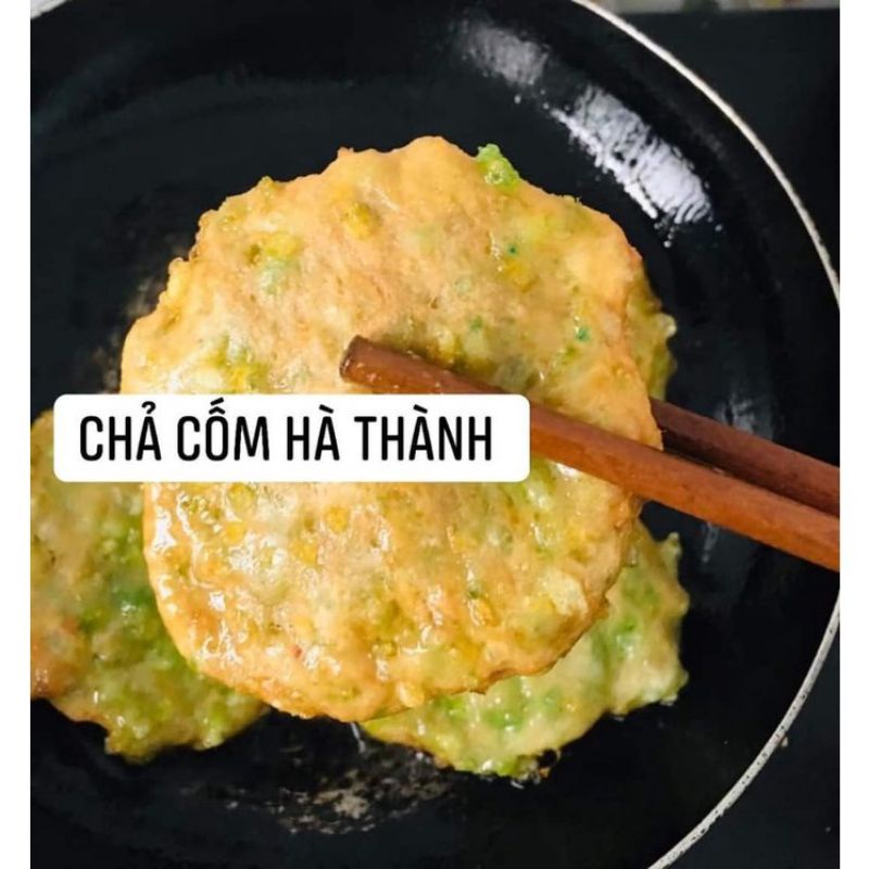 Chả cốm hà thành 500gr❤CHỈ SHIP HÀ NỘI ❤ rã đông, chiên lửa vừa vàng đều ăn kèm tương ớt siêu ngon.