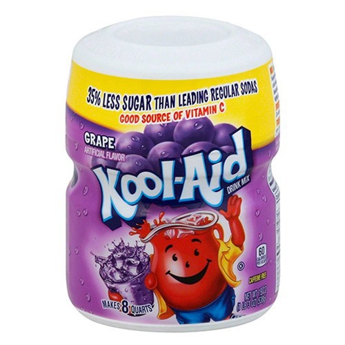 [NOWSHIP Q5 HCM] Bột Pha Nước Trái Cây Kool-Aid Vị Nho - Mỹ (Hộp)