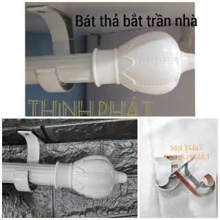 Bát (Trụ) đỡ thanh màn rèm cửa