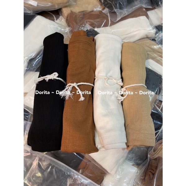 Áo ba lỗ thun gân croptop, Áo ba lỗ hàng đẹp - Dorita Boutique