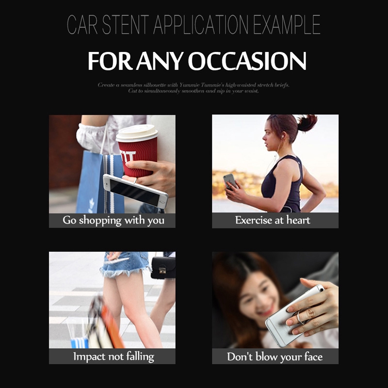 Set 3 giá đỡ dạng nhẫn đeo tay cho điện thoại iPhone X | BigBuy360 - bigbuy360.vn